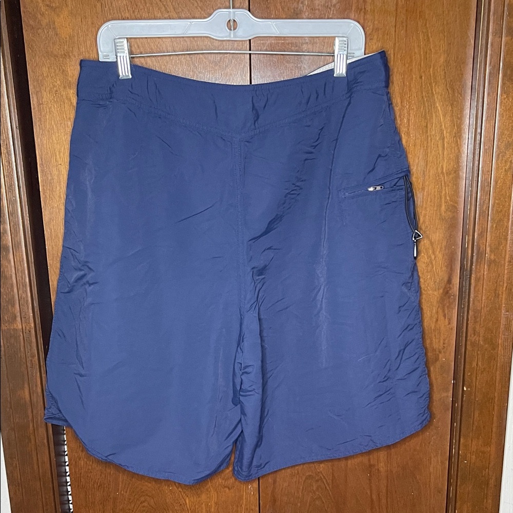 Patagonia Size 38 Navy Swim Shorts with Drawstring - Picture 5 of 5